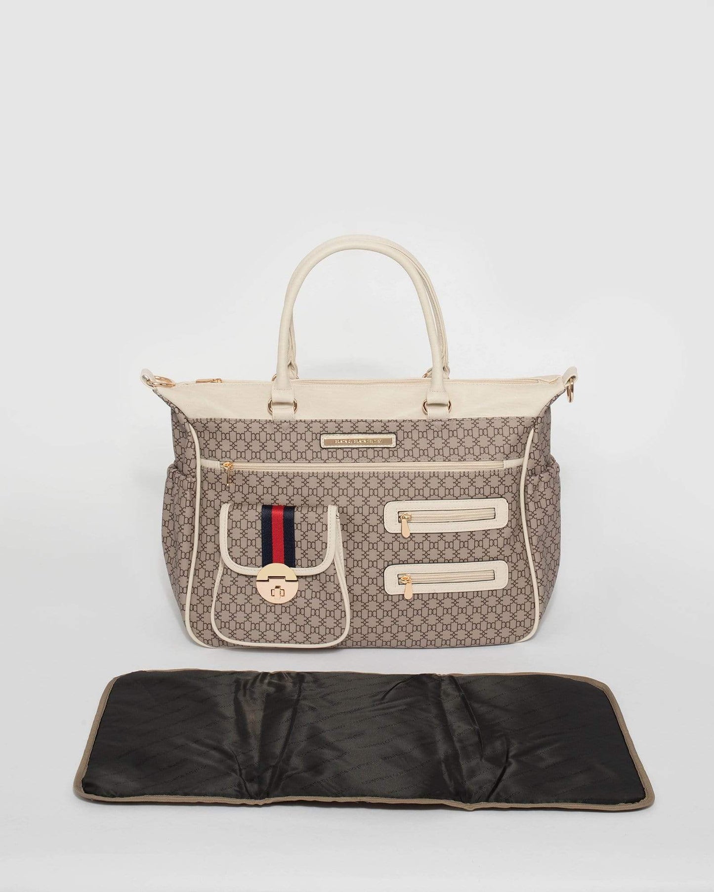 Colette by Colette Hayman Pocket And Zip Baby Bag (Monogram)