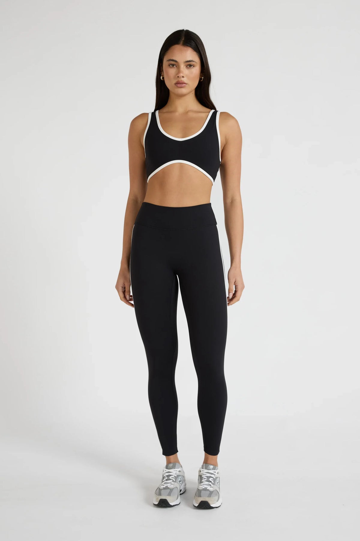 ALLFENIX CloudCore Hi Lo Sports Bra (Black)