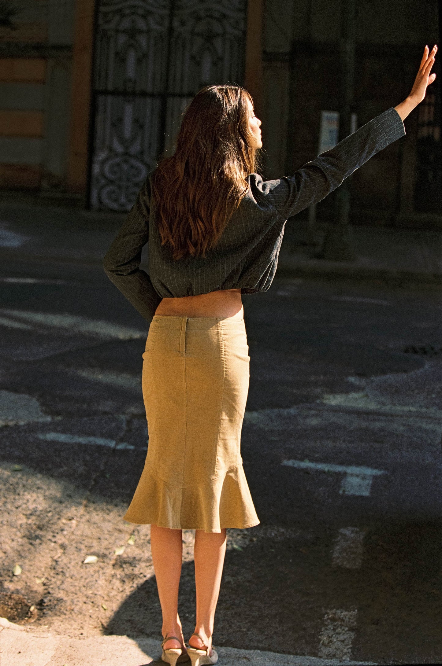 Naomi Skirt (Tan)