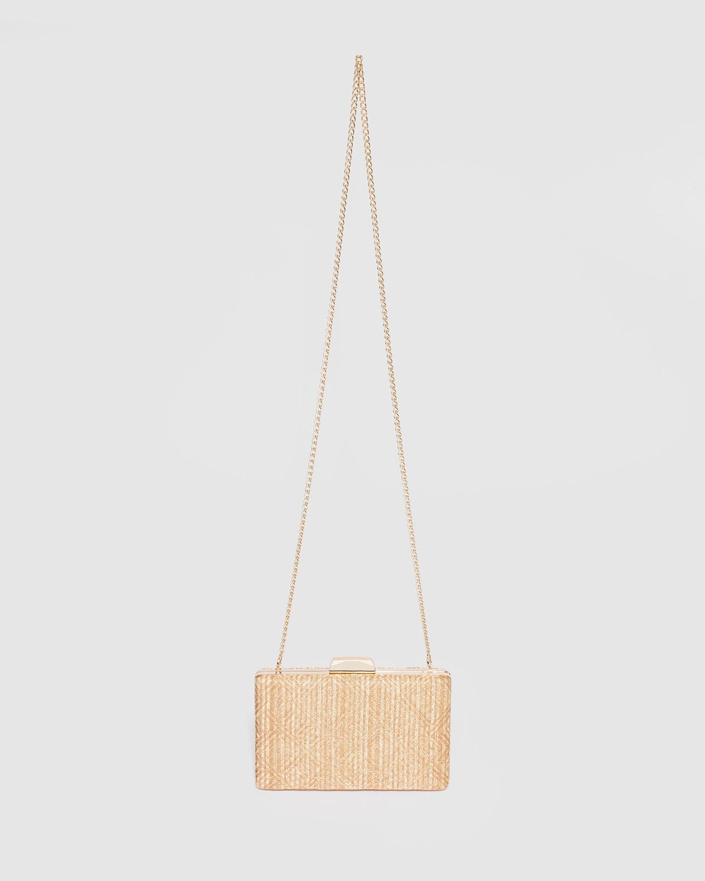 Colette by Colette Hayman Julia Hardcase Clutch Bag (Natural)
