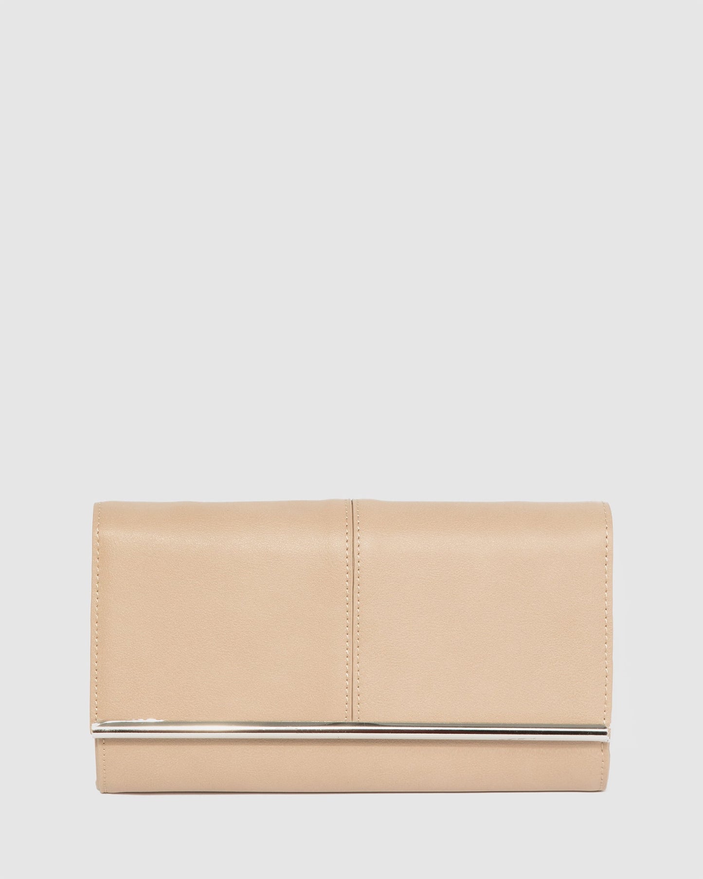 Colette by Colette Hayman Vevay Panel Clutch Bag (Natural)