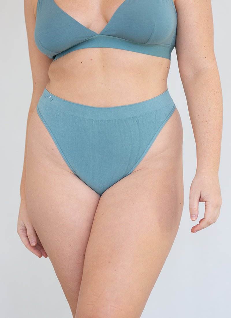 CHEEKY G STRING - BLUE