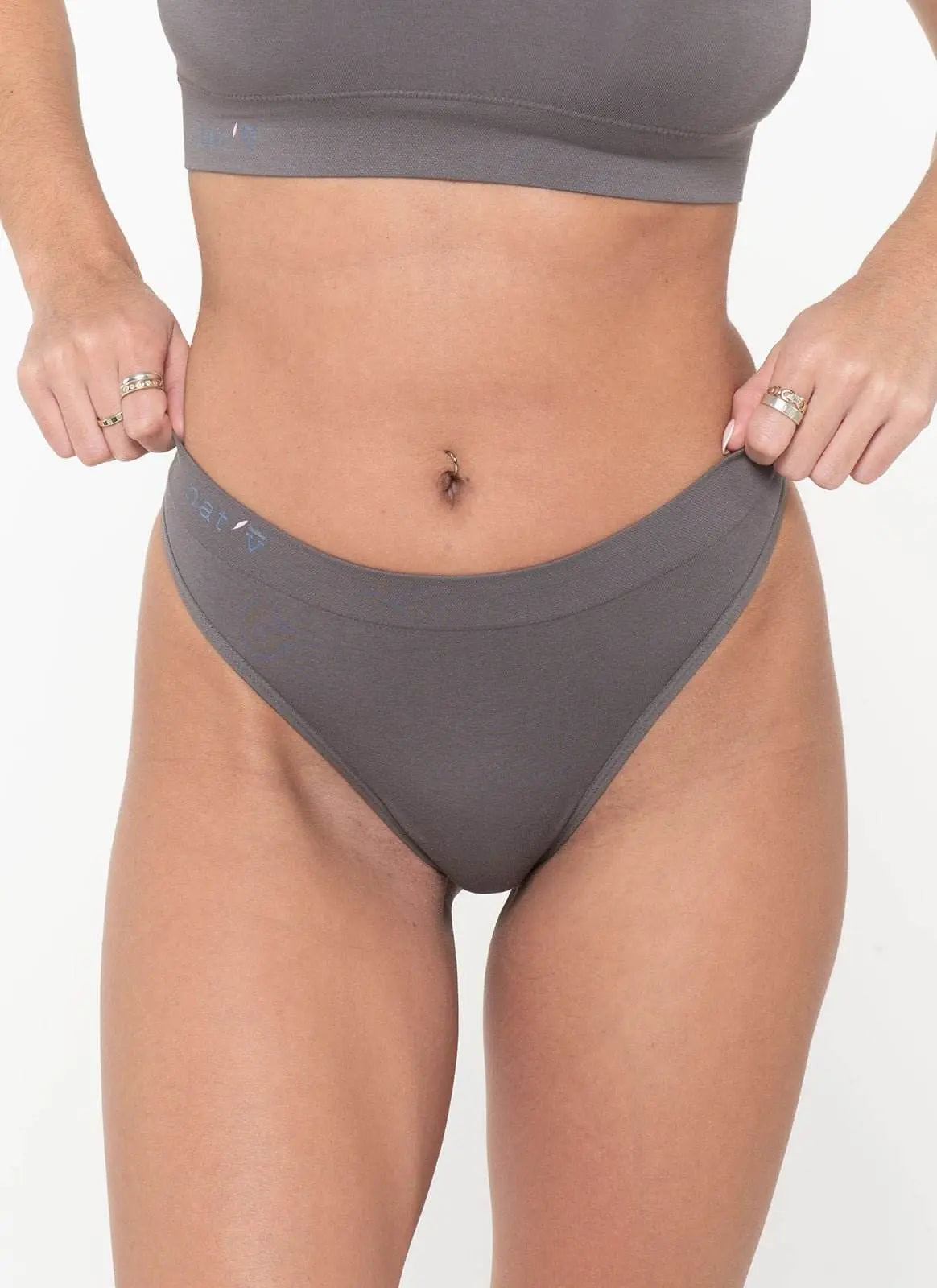 CHEEKY G STRING - SLATE