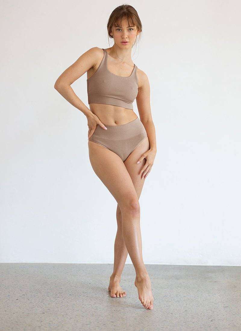 CHICHI BRIEF - CHESTNUT