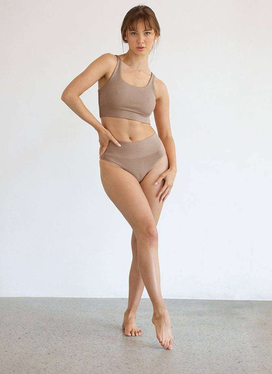 CHICHI BRIEF - CHESTNUT