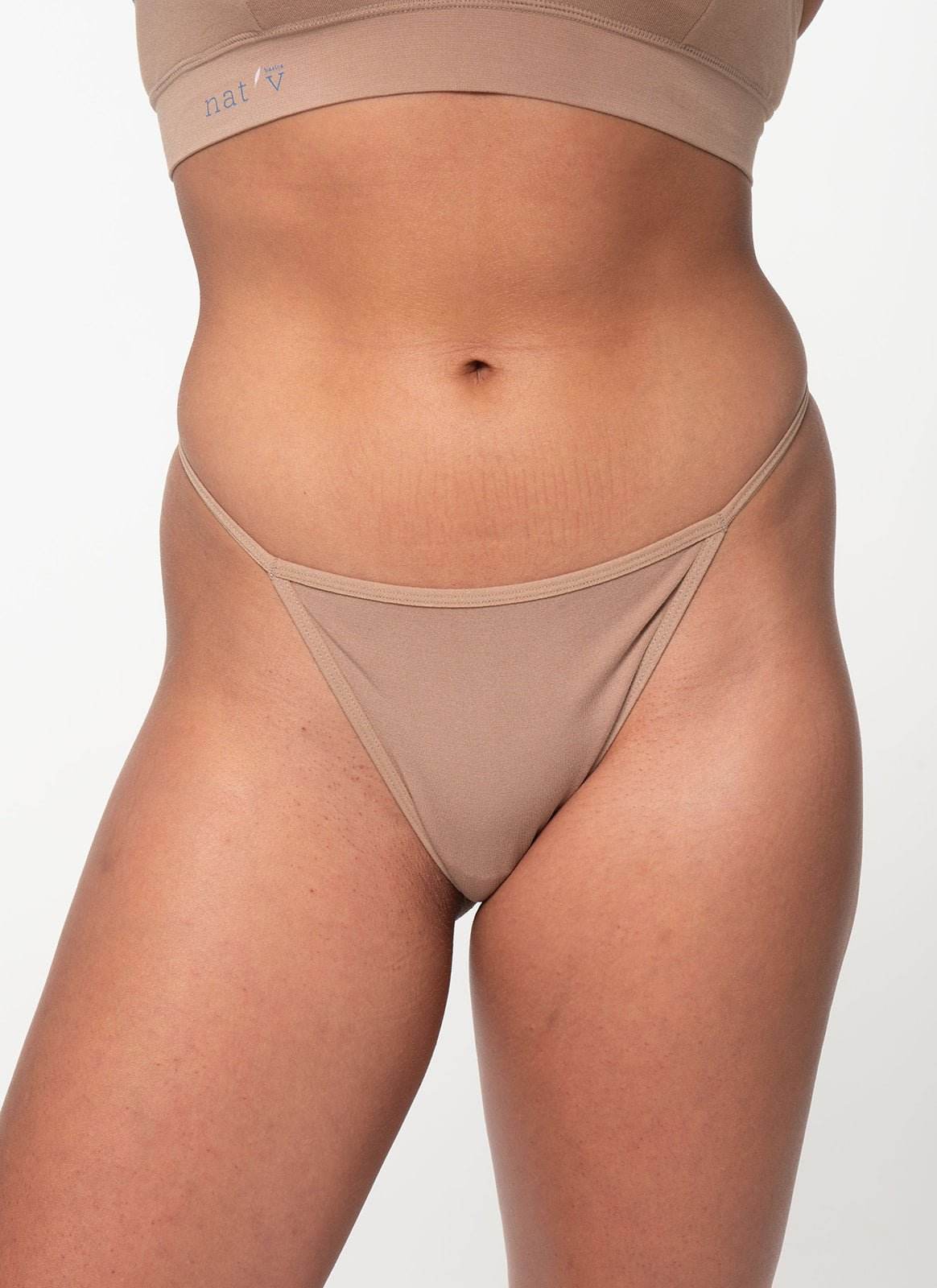 ITS A G STRING - CHESTNUT
