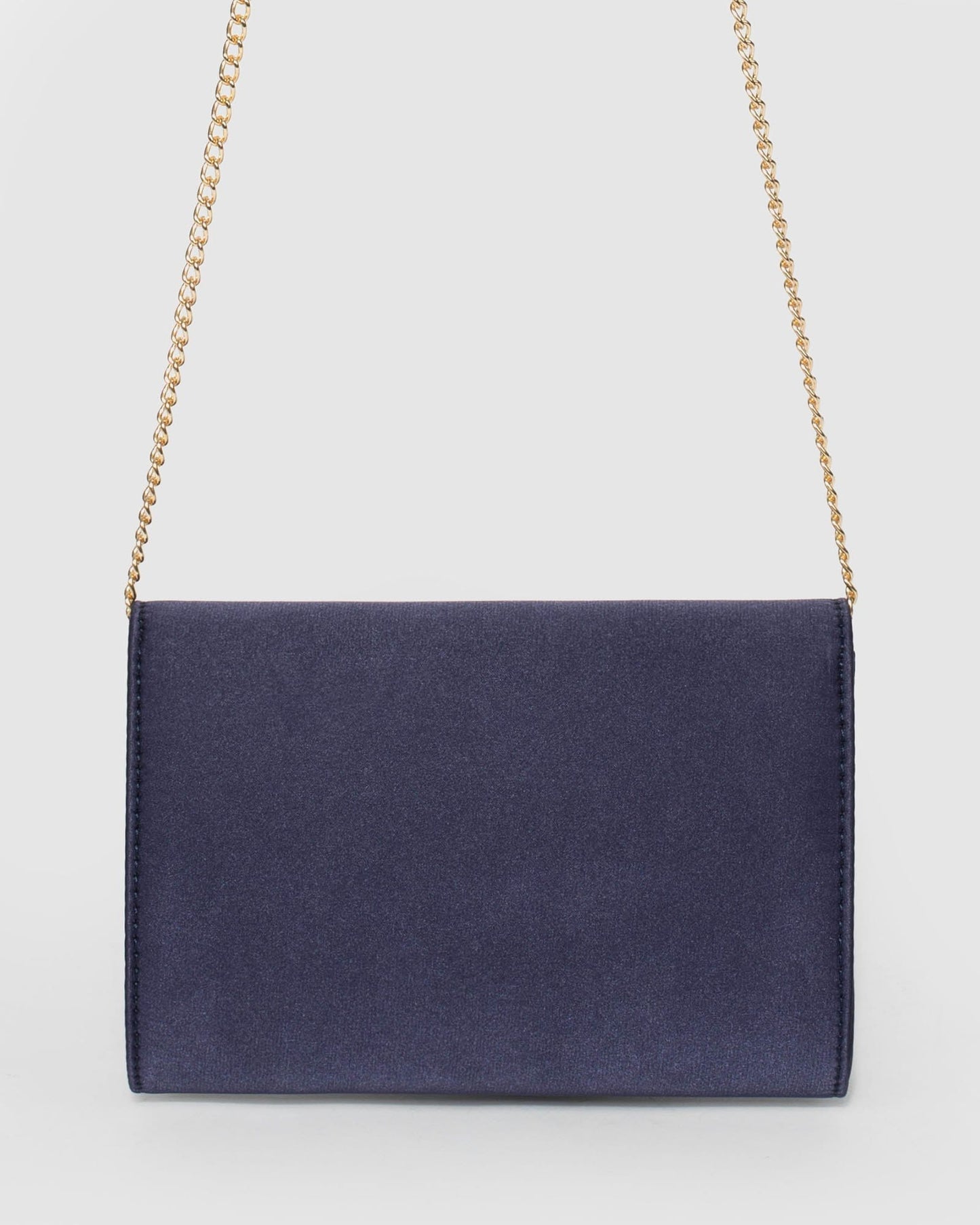Colette by Colette Hayman Navy Lulu Crystal Clutch Bag (Blue)