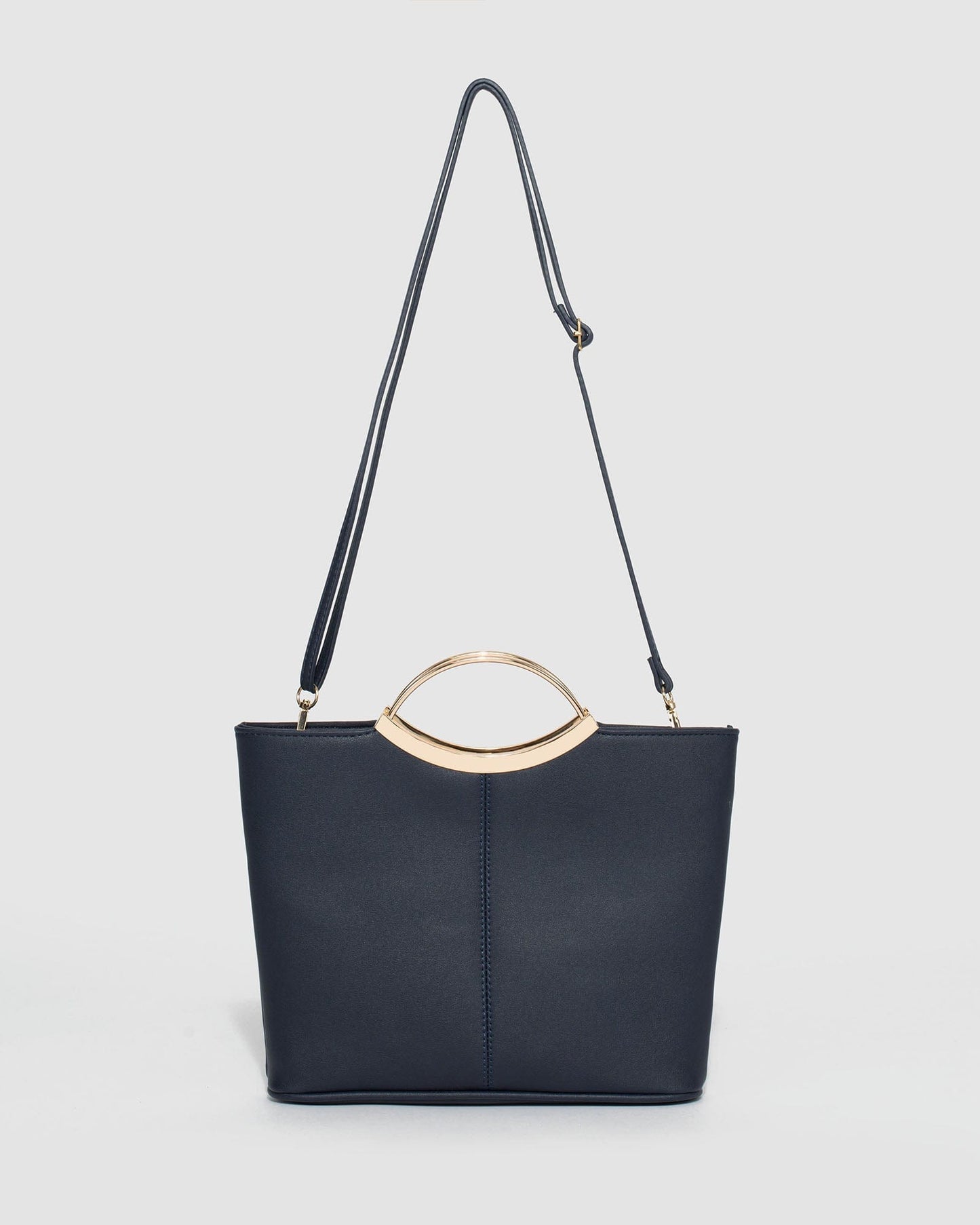 GROUP48 Navy Jessie Clutch Bag (Blue)