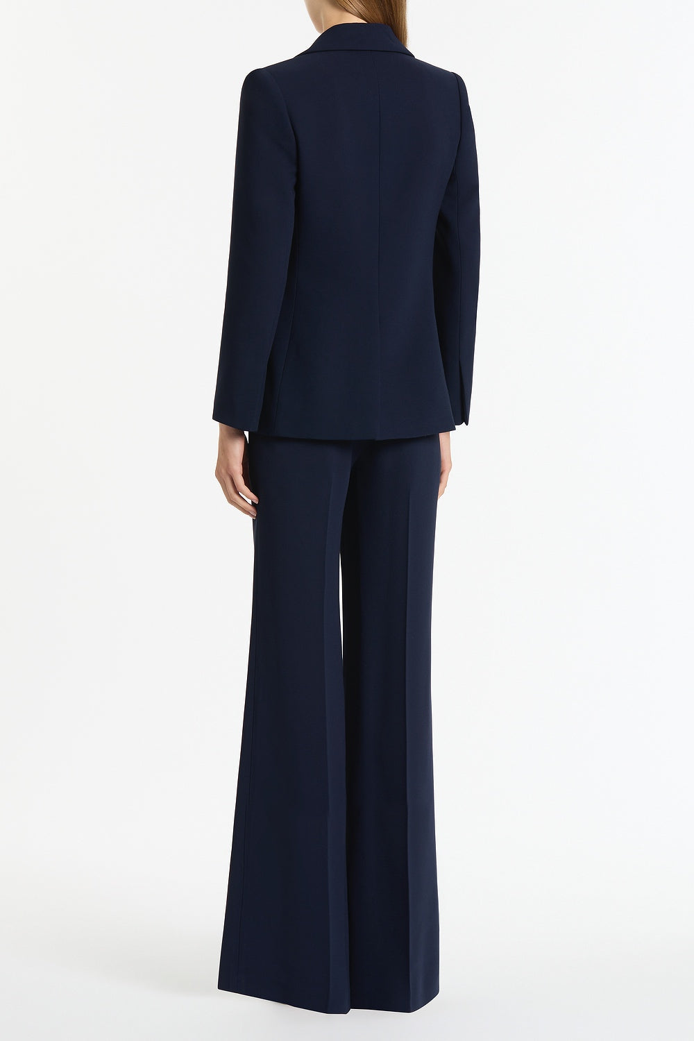 Carla Zampatti Crepe Classic Jacket (Navy)
