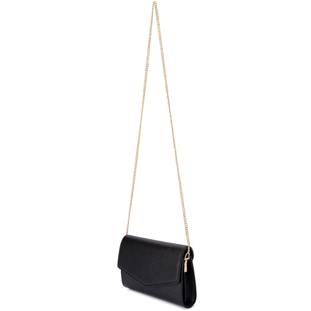 Olga Berg NIC Envelope Clutch (Black)