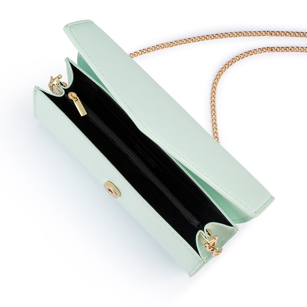 Olga Berg NIC Envelope Clutch (Mint)