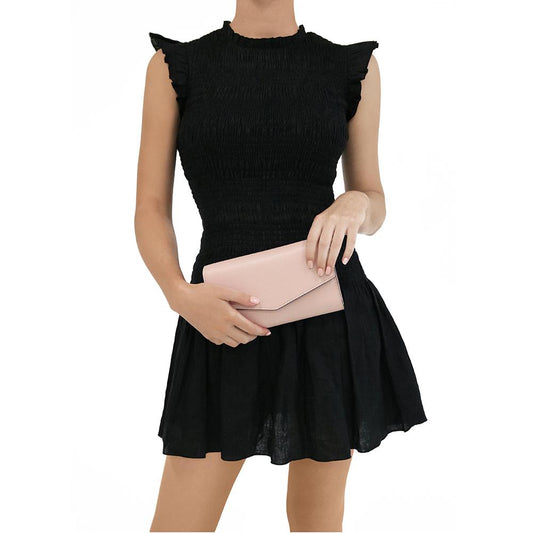 Image of Bags. Product name - NIC Envelope Clutch in Blush colour by brand - Olga Berg