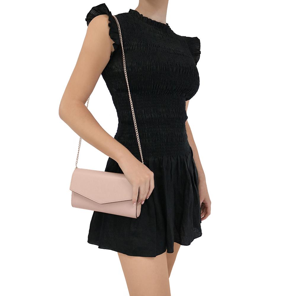 Olga Berg NIC Envelope Clutch (Blush)