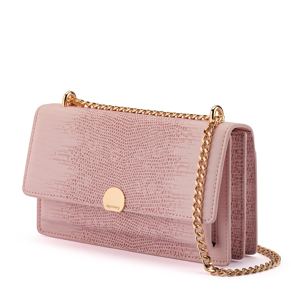 Olga Berg NICOLETTA Shoulder Bag (Blush)