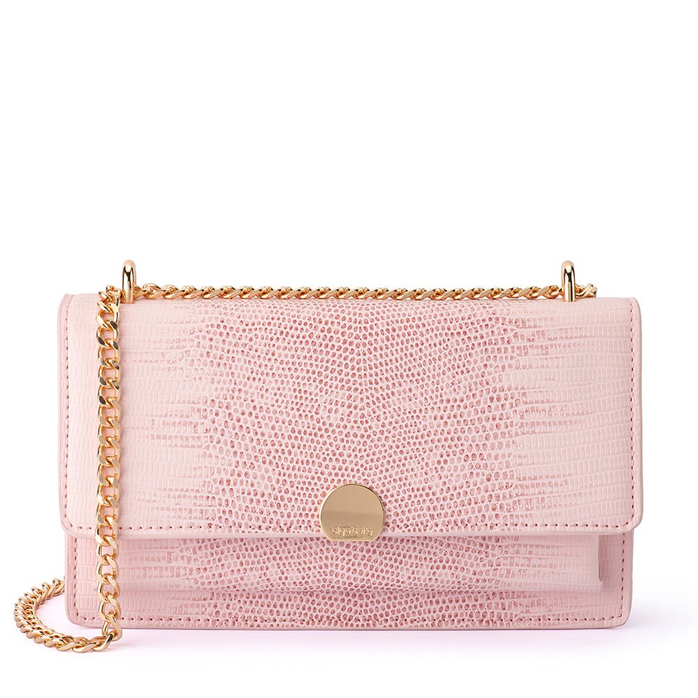 Olga Berg NICOLETTA Shoulder Bag (Blush)