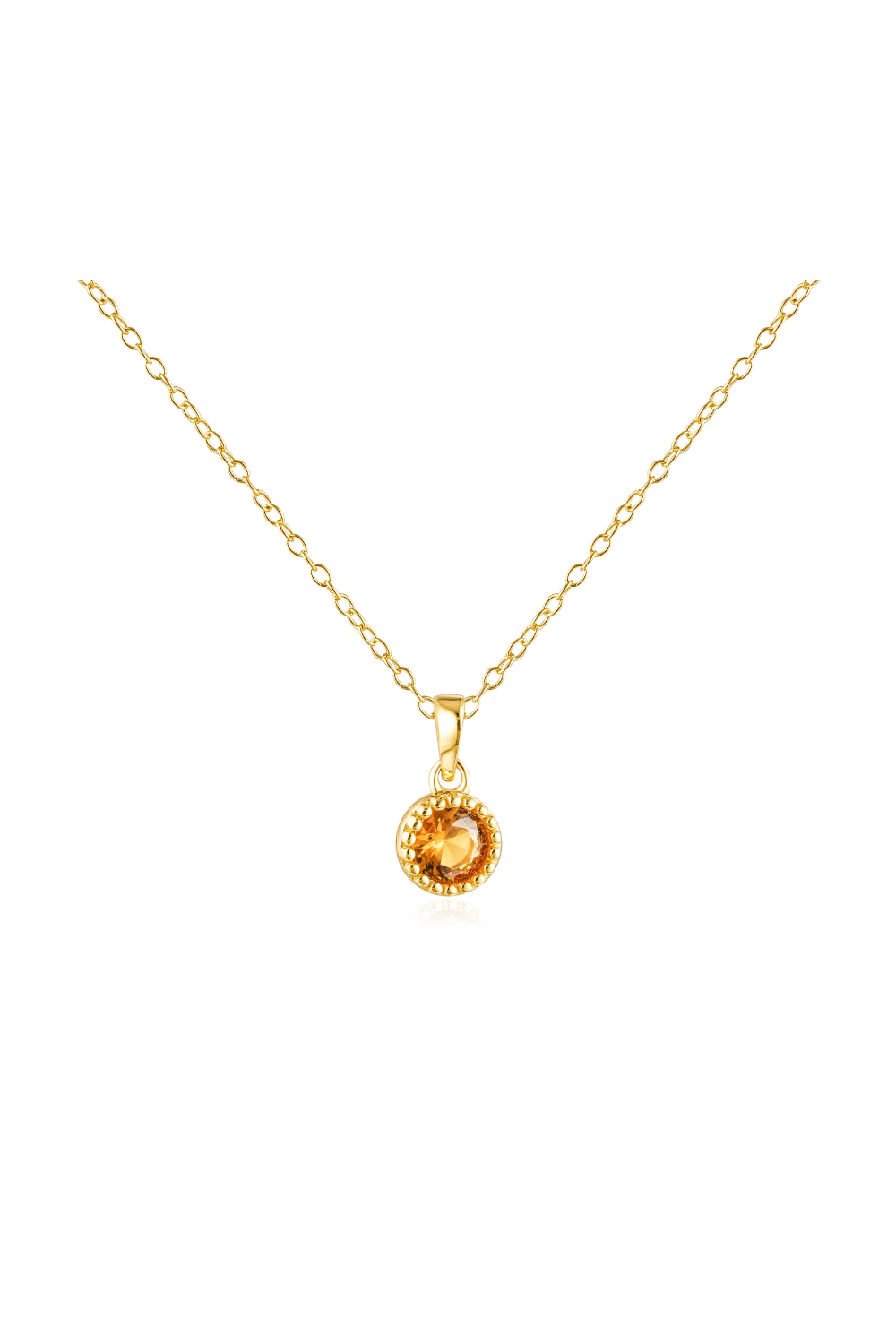 Image of Necklaces. Productname: Jewel Citizen | Birthstone Necklace | November in Stone colour by brand - Jewel Citizen