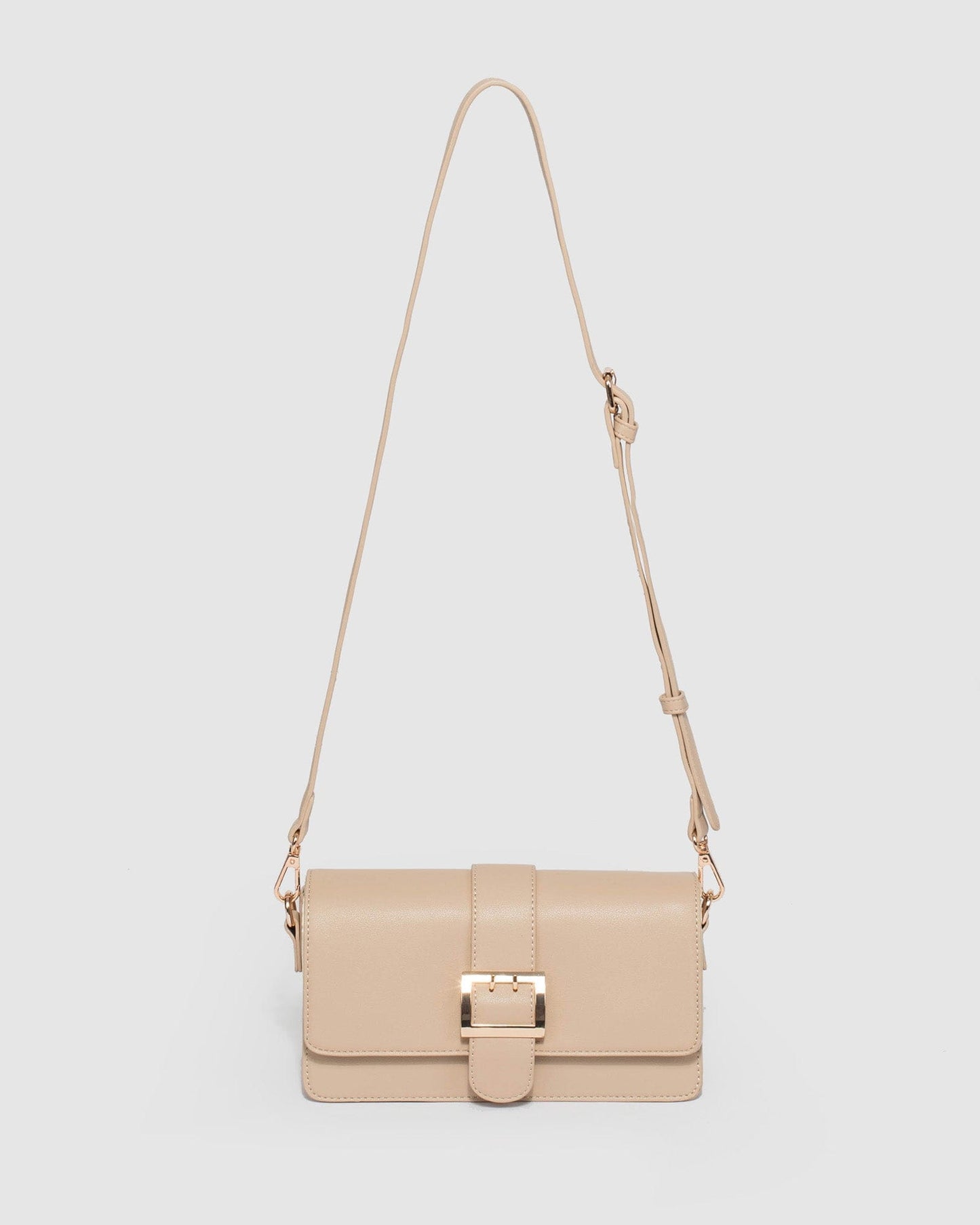 Colette by Colette Hayman Francesca Twist Shoulder Bag (Nude)