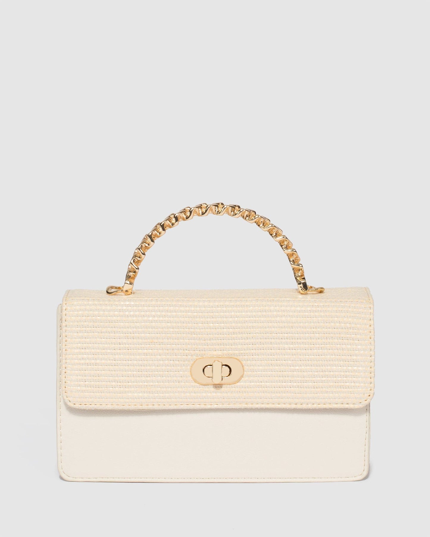 Colette by Colette Hayman Nynke Spring Handle Bag (Nude)