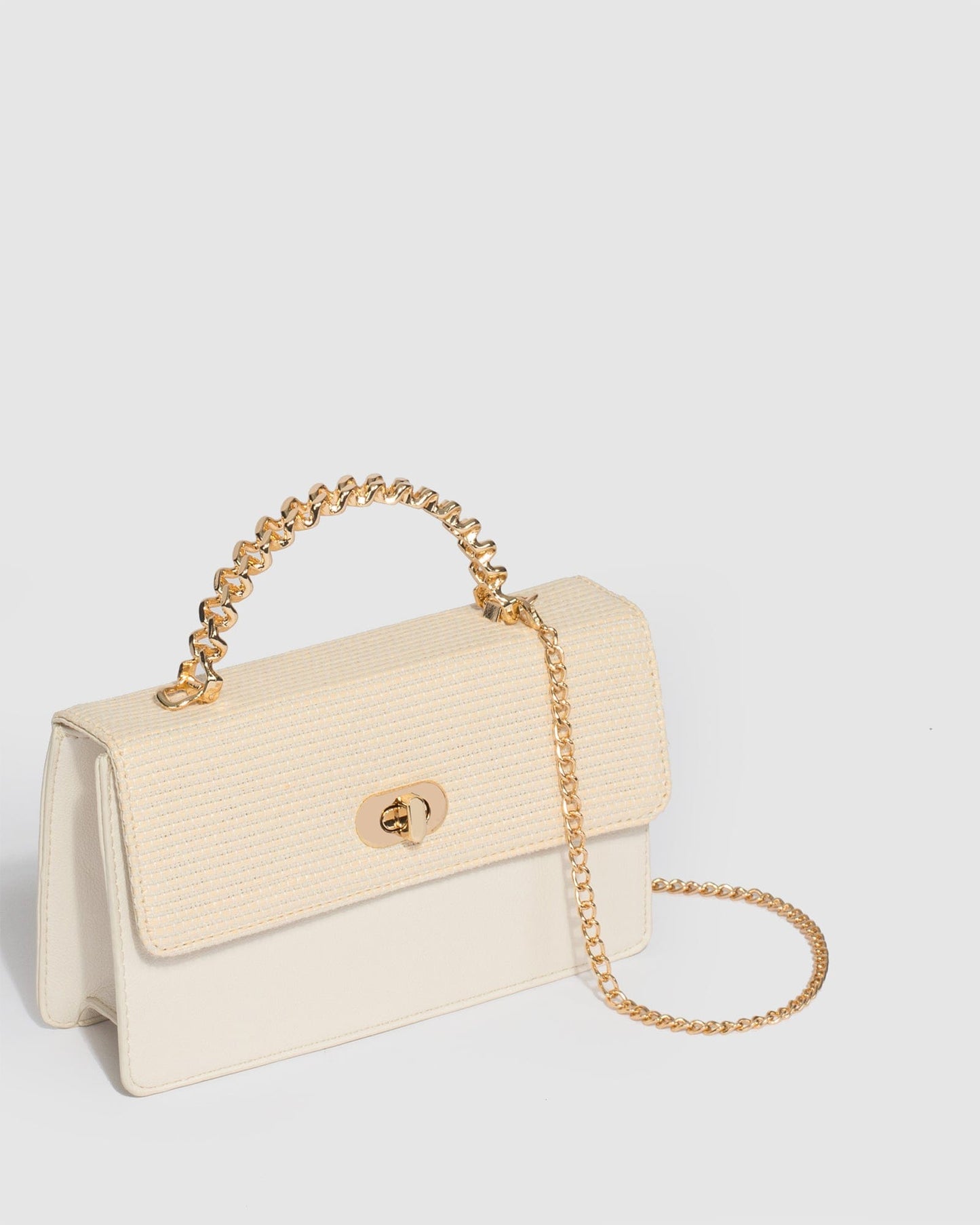 Image of Bags. Productname: Colette Nude Nynke Spring Handle Bag in Nude colour by brand - Colette
