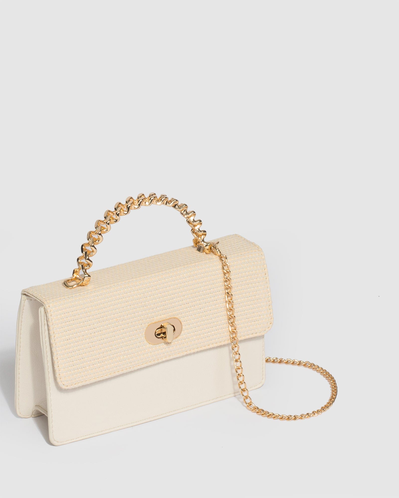 Image of Bags. Productname: Colette Nude Nynke Spring Handle Bag in Nude colour by brand - Colette