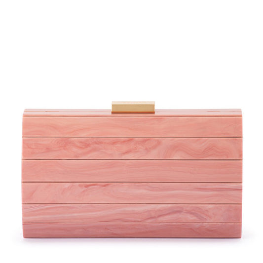 Olga Berg ODETTE Acrylic Clutch (Pink)
