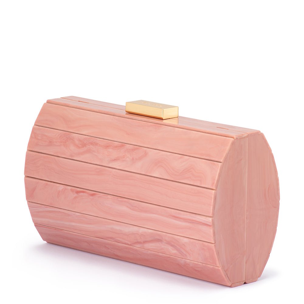 Olga Berg ODETTE Acrylic Clutch (Pink)