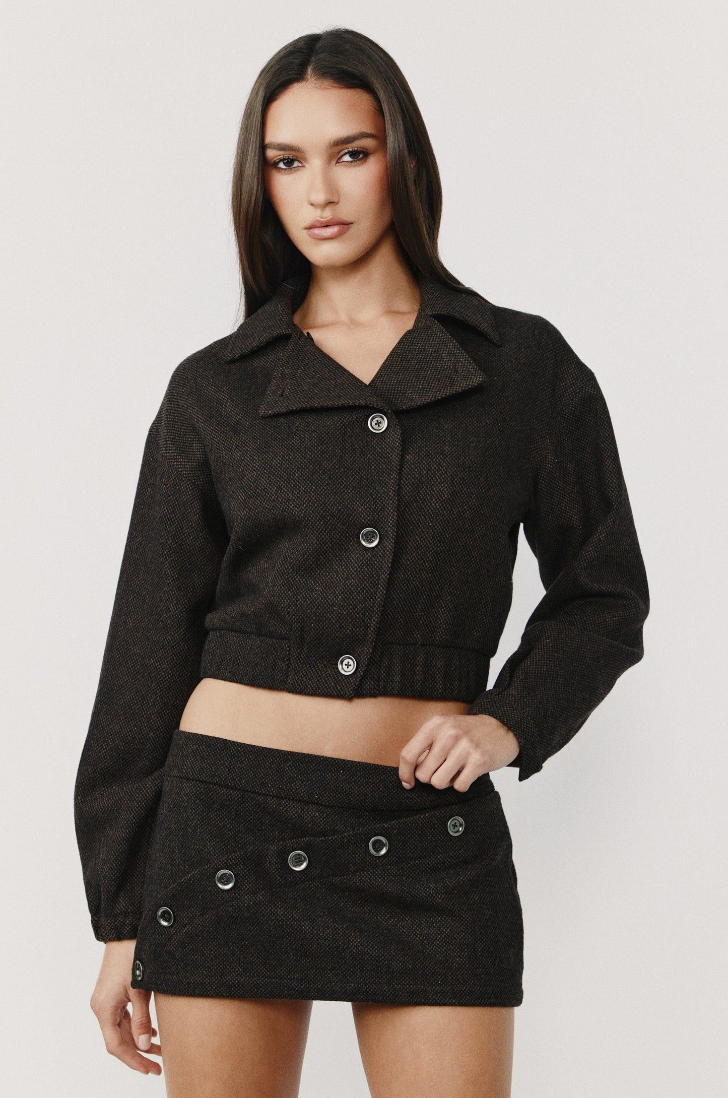 Oliver Jacket (Brown Check)