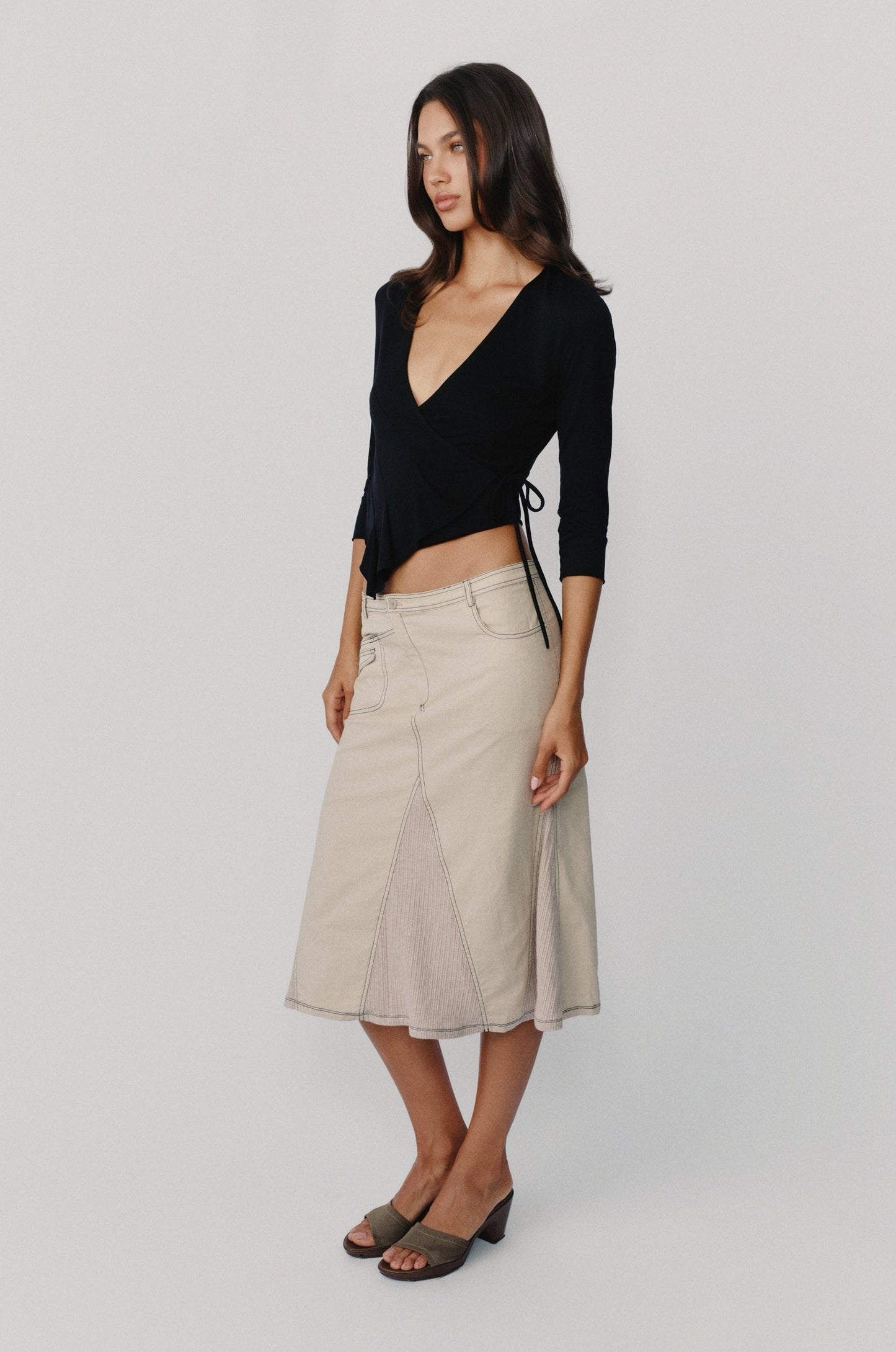 Ondine Skirt (Taupe)