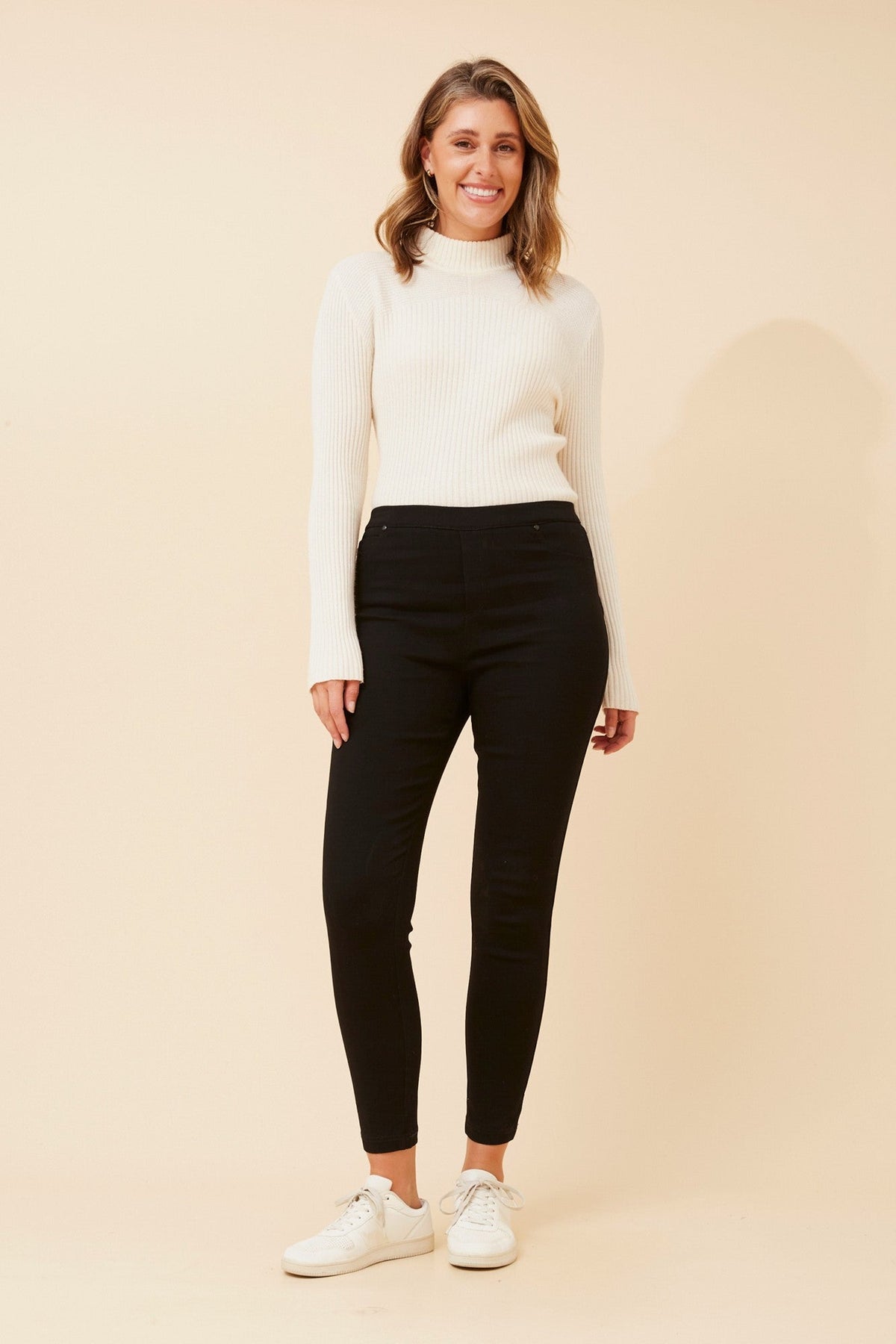 PRESLEY SKINNY PANTS (Black)