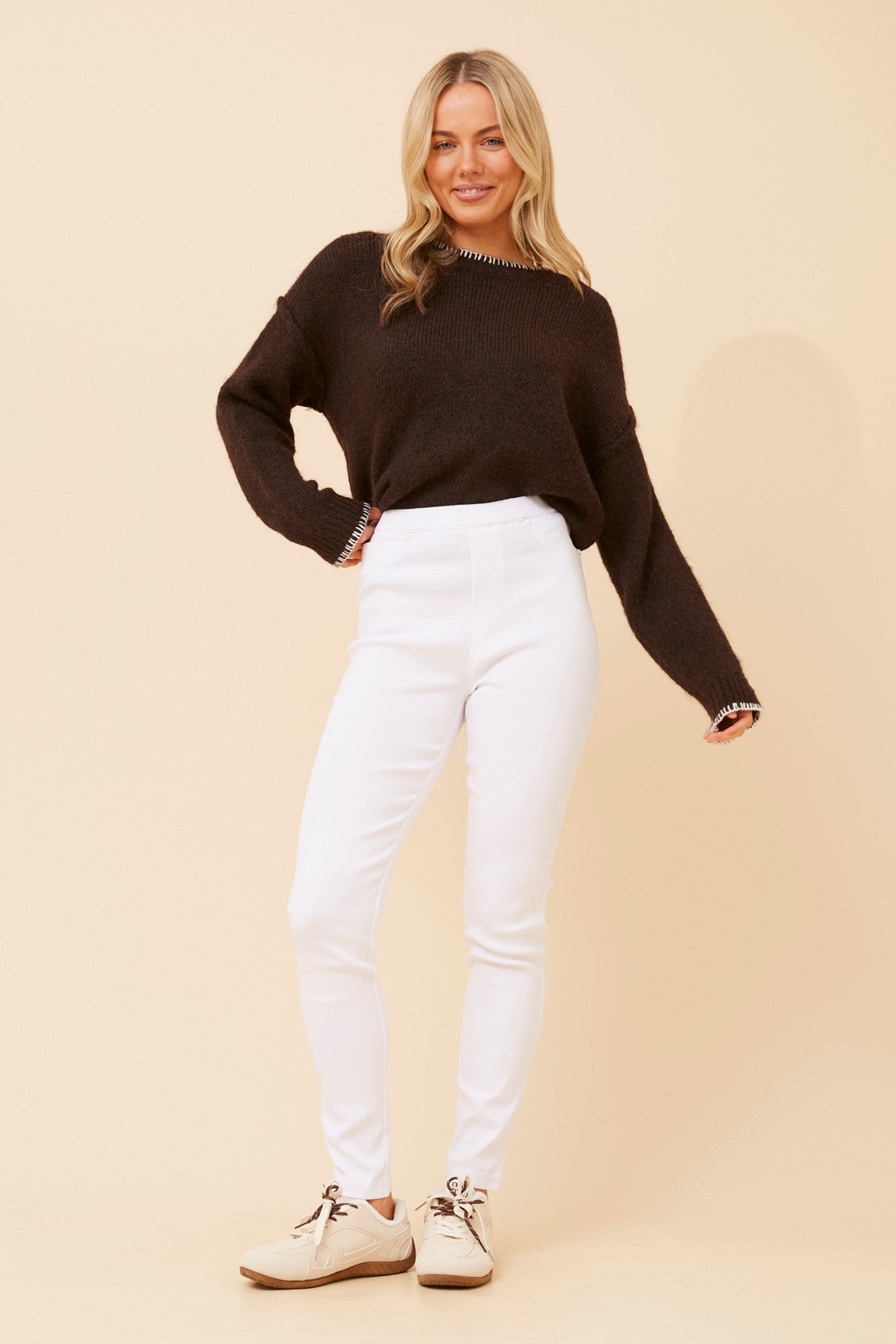 PRESLEY SKINNY PANTS (Black)