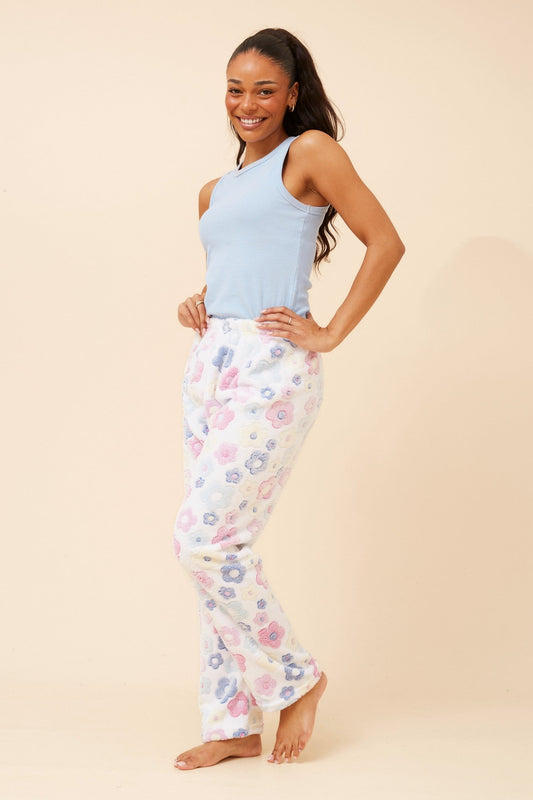 LEE FLORAL PRINT PYJAMA PANTS (Multi White)