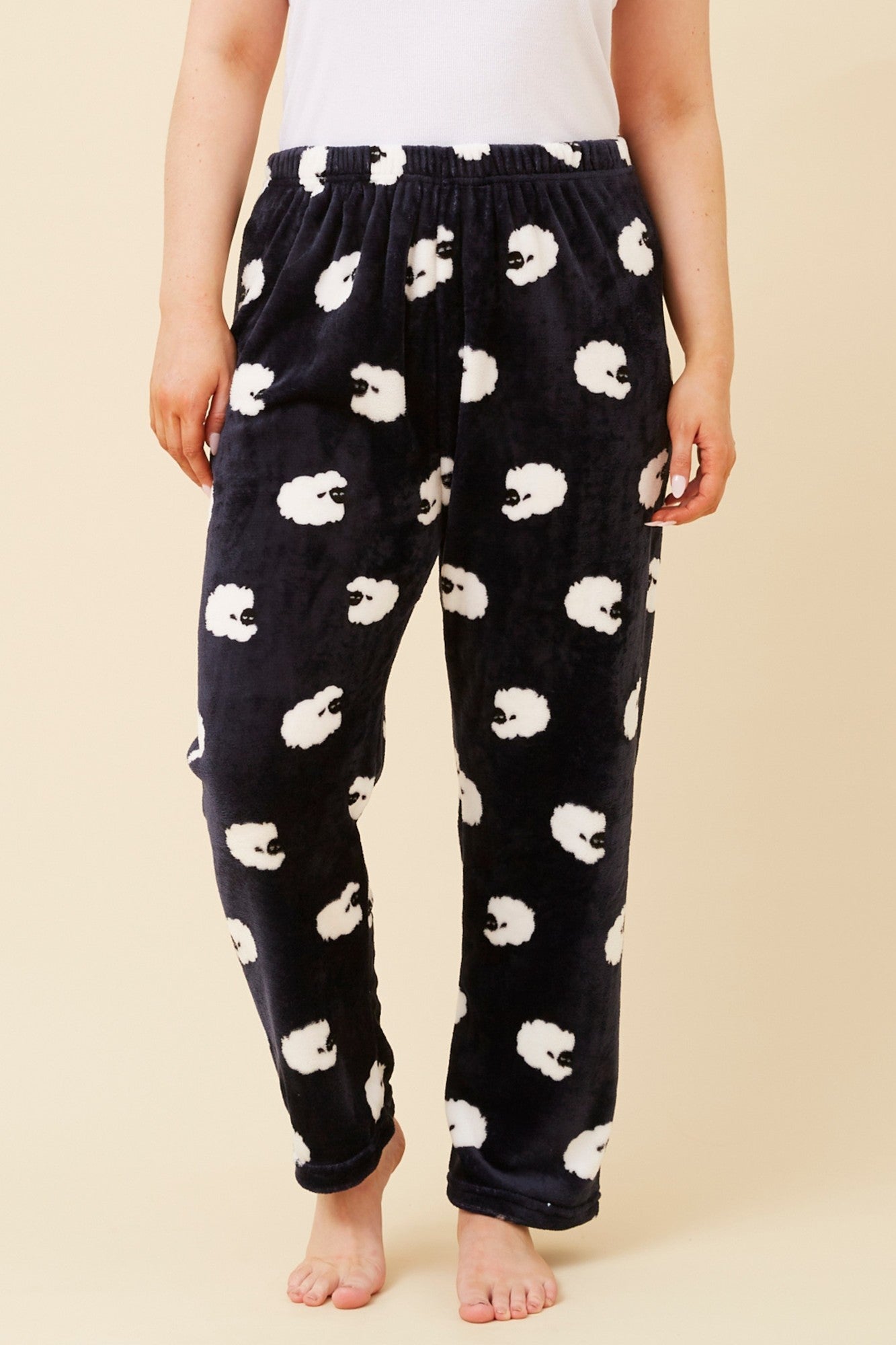 LEE PLUSH PYJAMA PANTS (Navy)