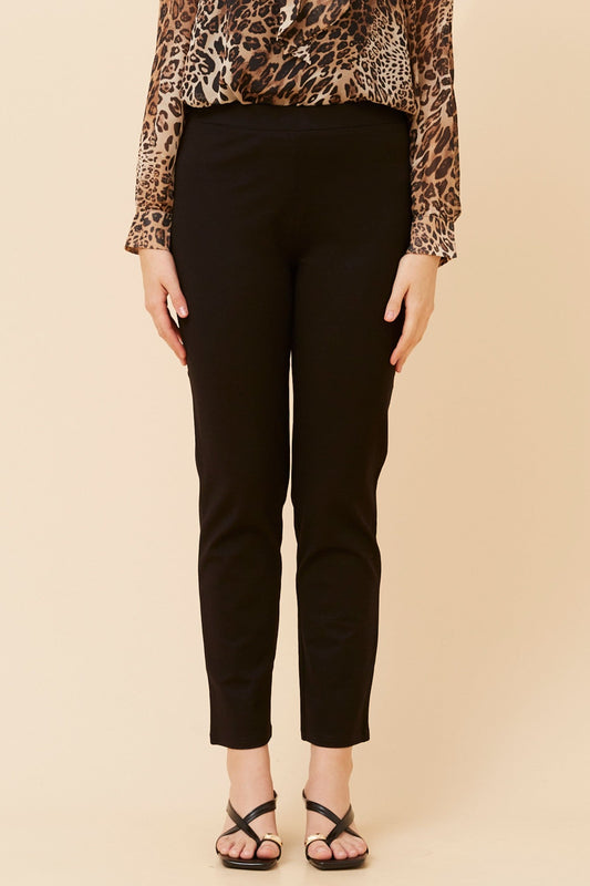OPALINE SOLID PANTS (Black)