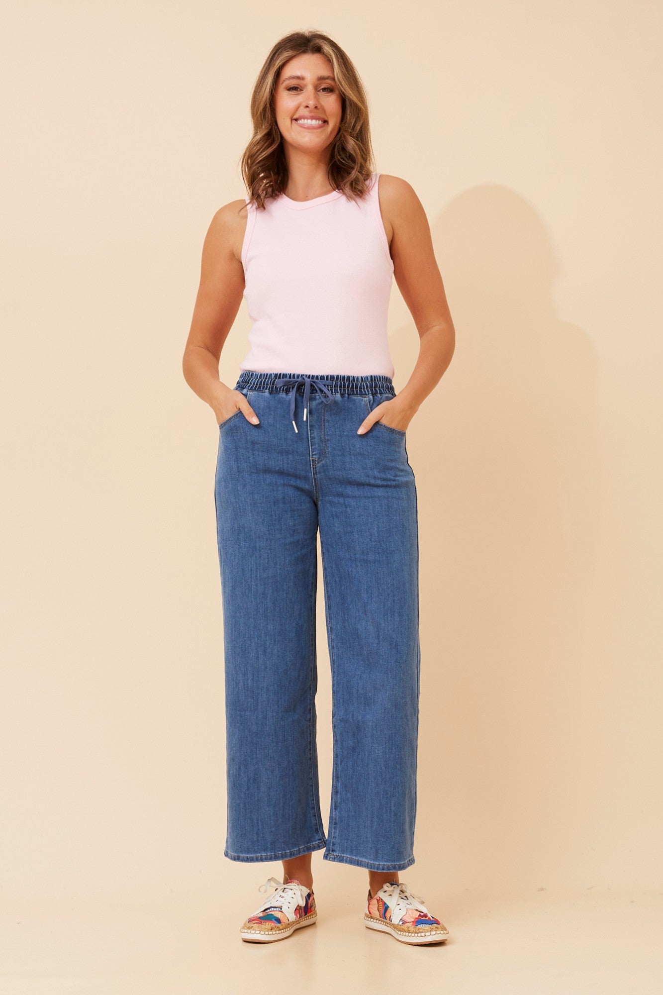 OMIR DENIM PANTS (Mid Denim)