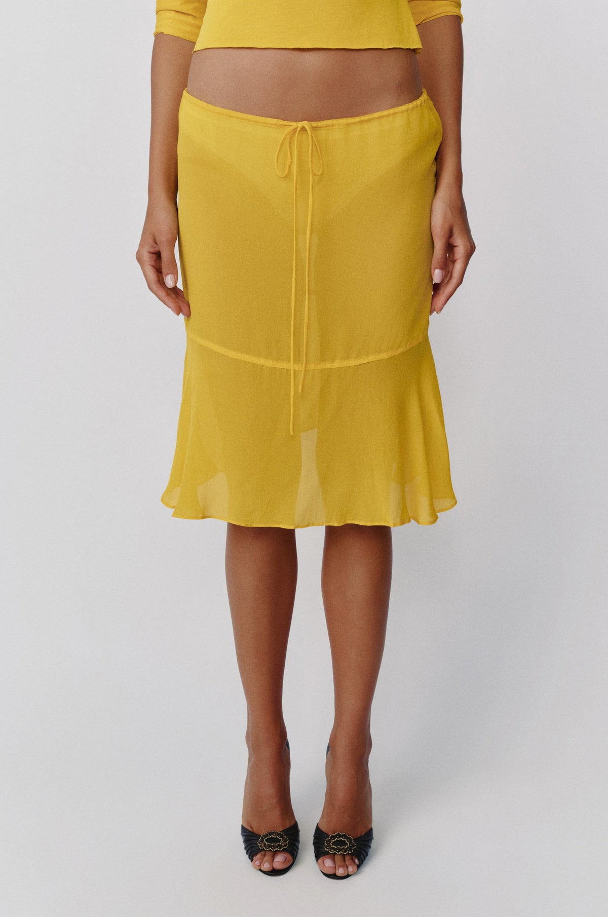 With Jéan Pali Skirt (Golden Yellow)