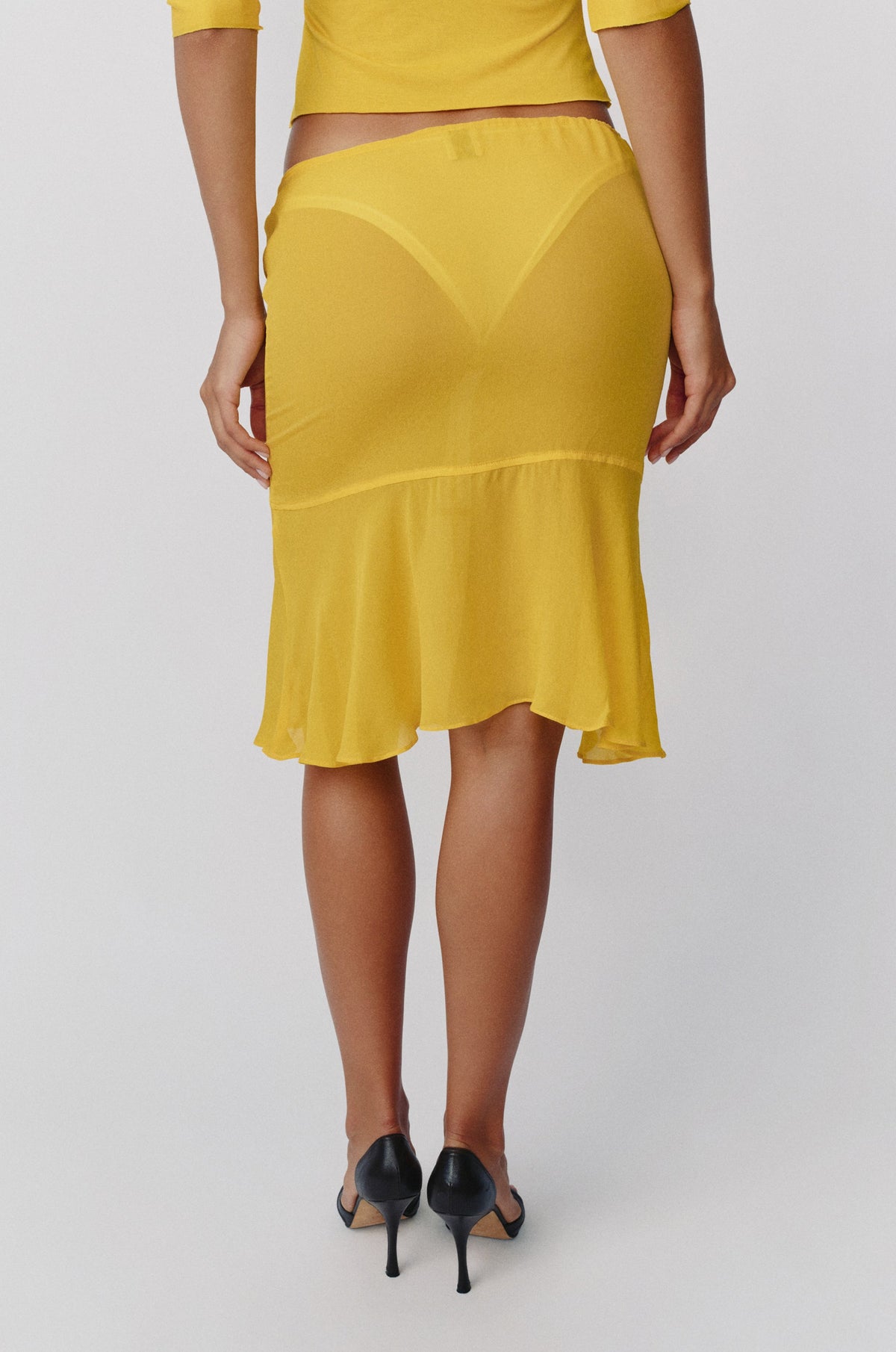 With Jéan Pali Skirt (Golden Yellow)