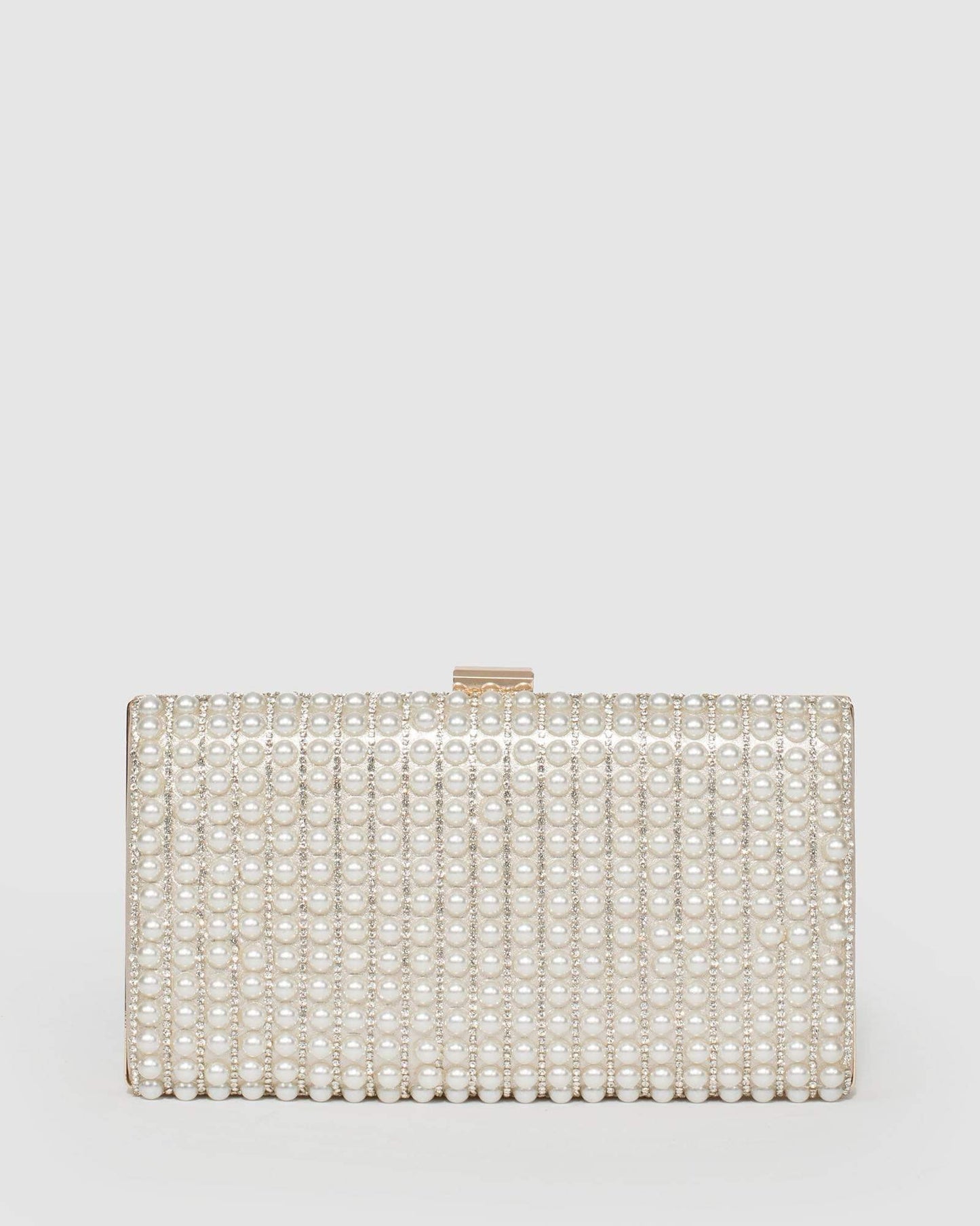 Colette by Colette Hayman Thalia Hardcase Clutch Bag (Pearl)
