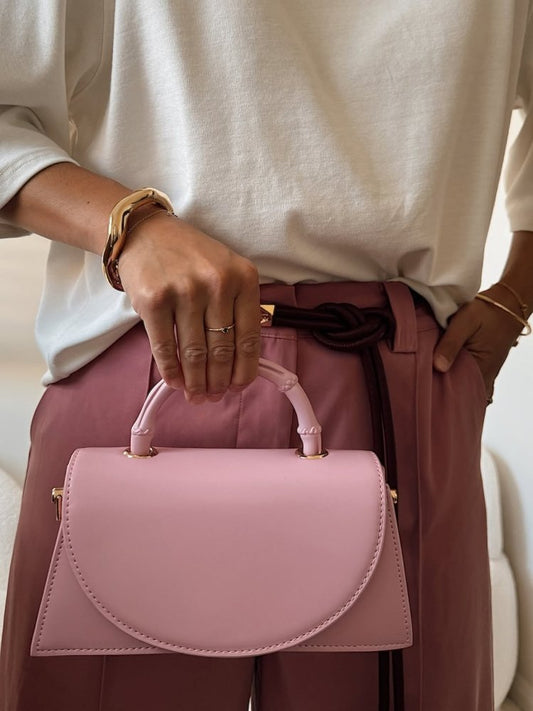 Image of Bags. Productname: PHOEBE Bamboo Handle Bag in colour by brand - Olga Berg