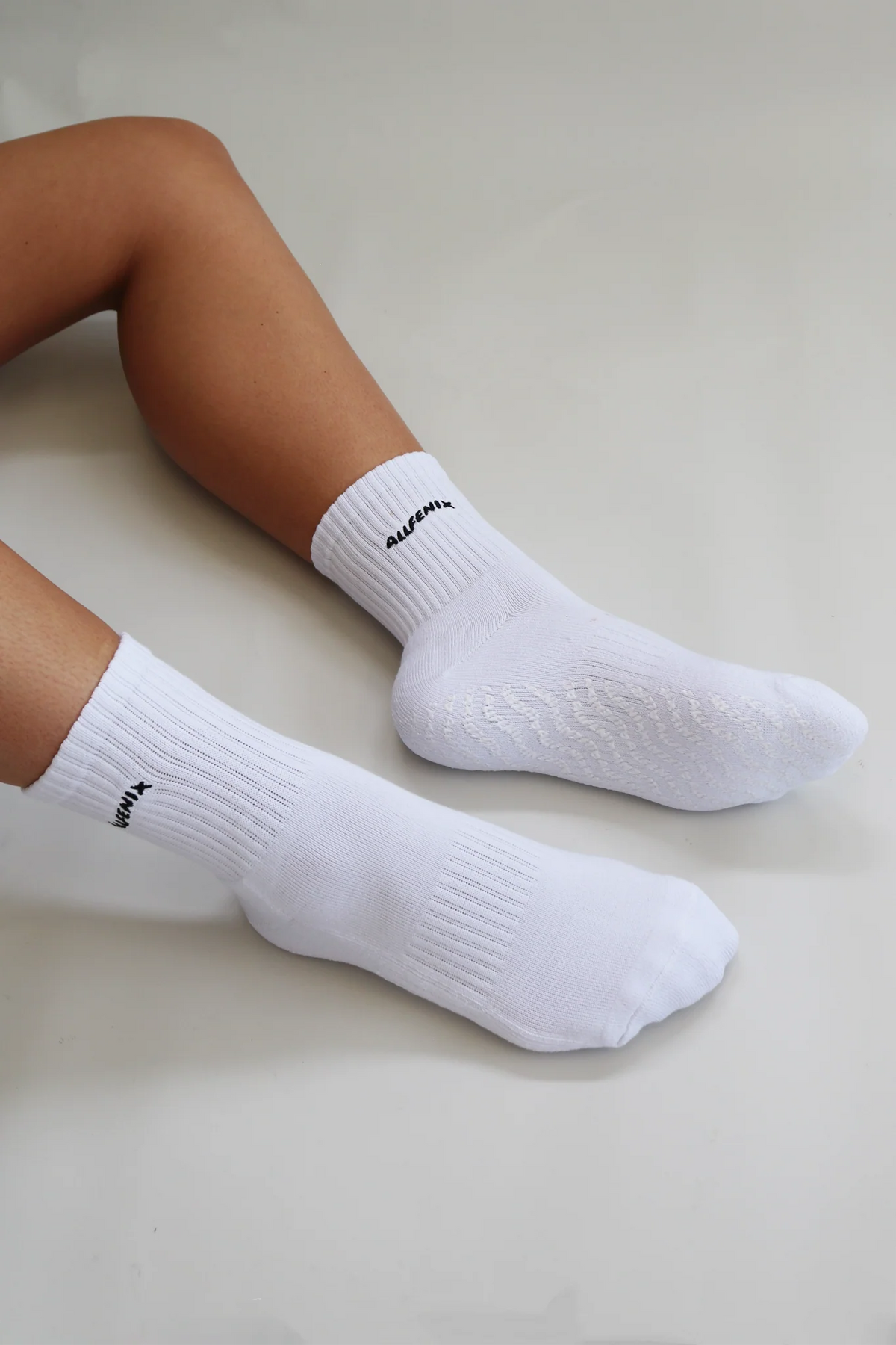 Pilates Grip Socks (White)