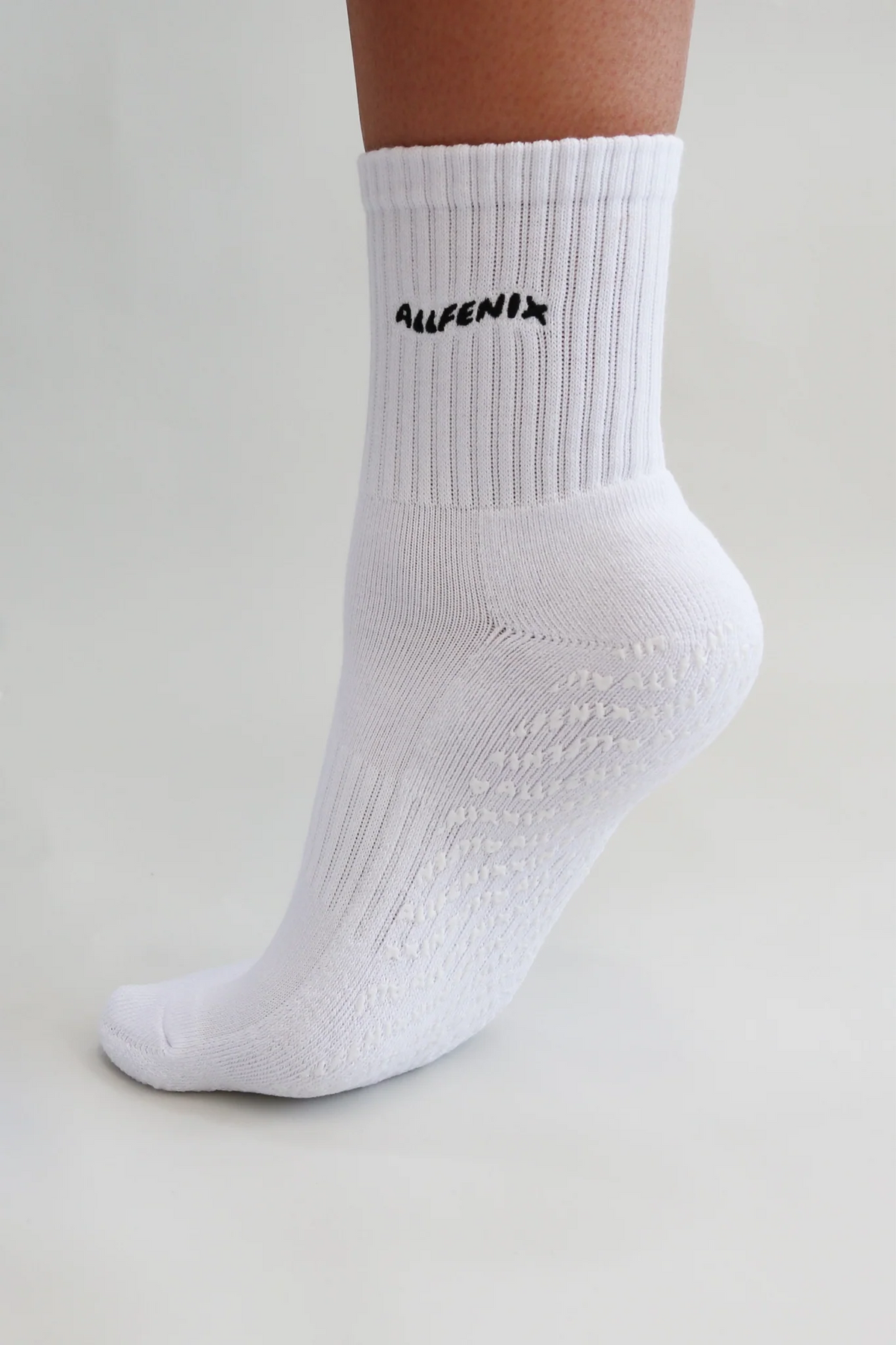 Pilates Grip Socks (White)