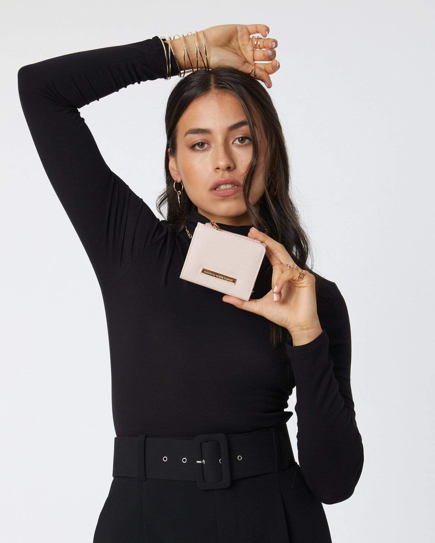 Colette by Colette Hayman And Gold Han Mini Wallet (Pink)