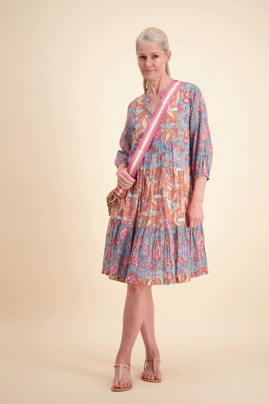 Kabana Stripe Bag Strap (Pink)