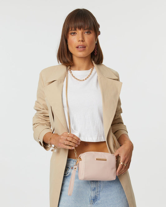 Image of Bags. Productname: Colette Pink Suri Crossbody Bag in Pink colour by brand - Colette