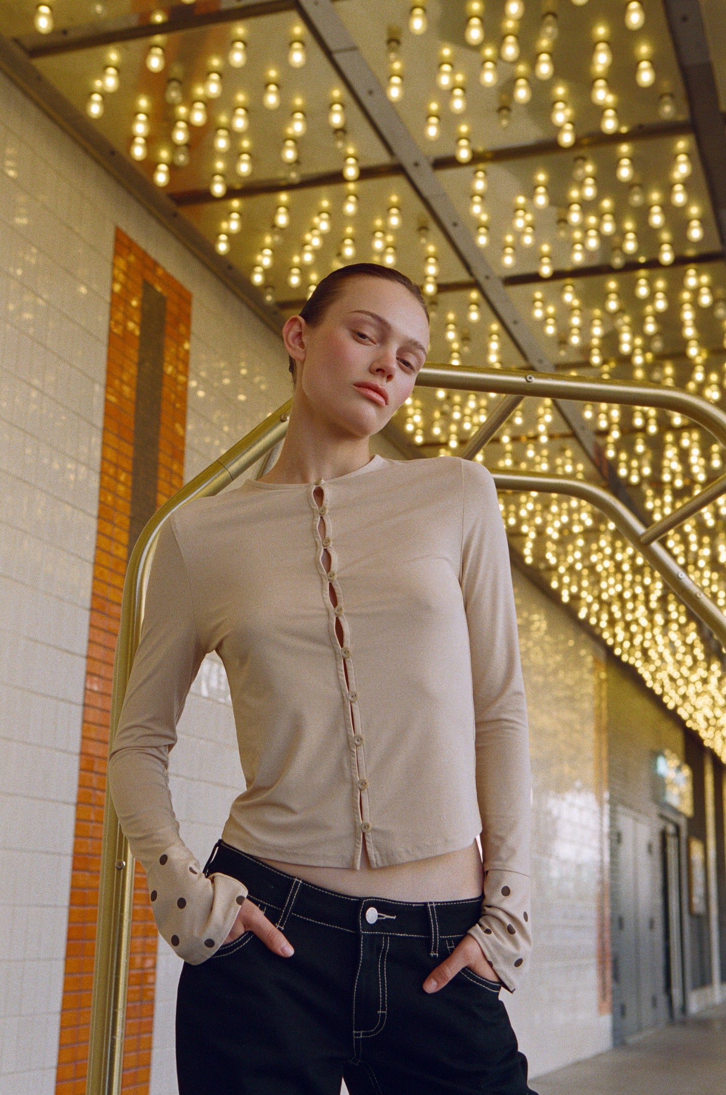 Pippa Top (Beige)