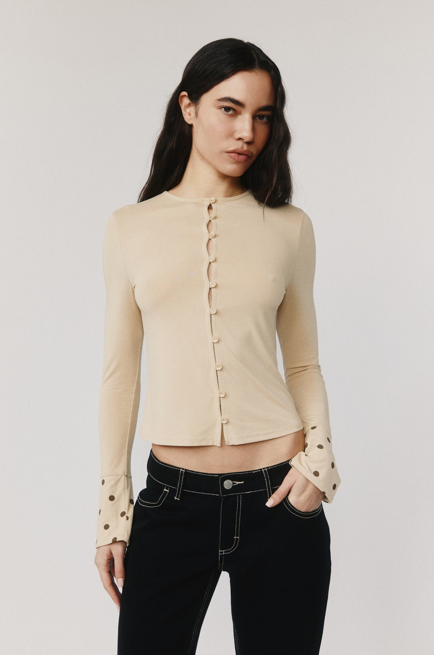 Pippa Top (Beige)