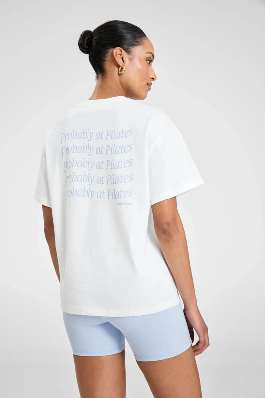 ALLFENIX Probably at Pilates Tee (Blue)