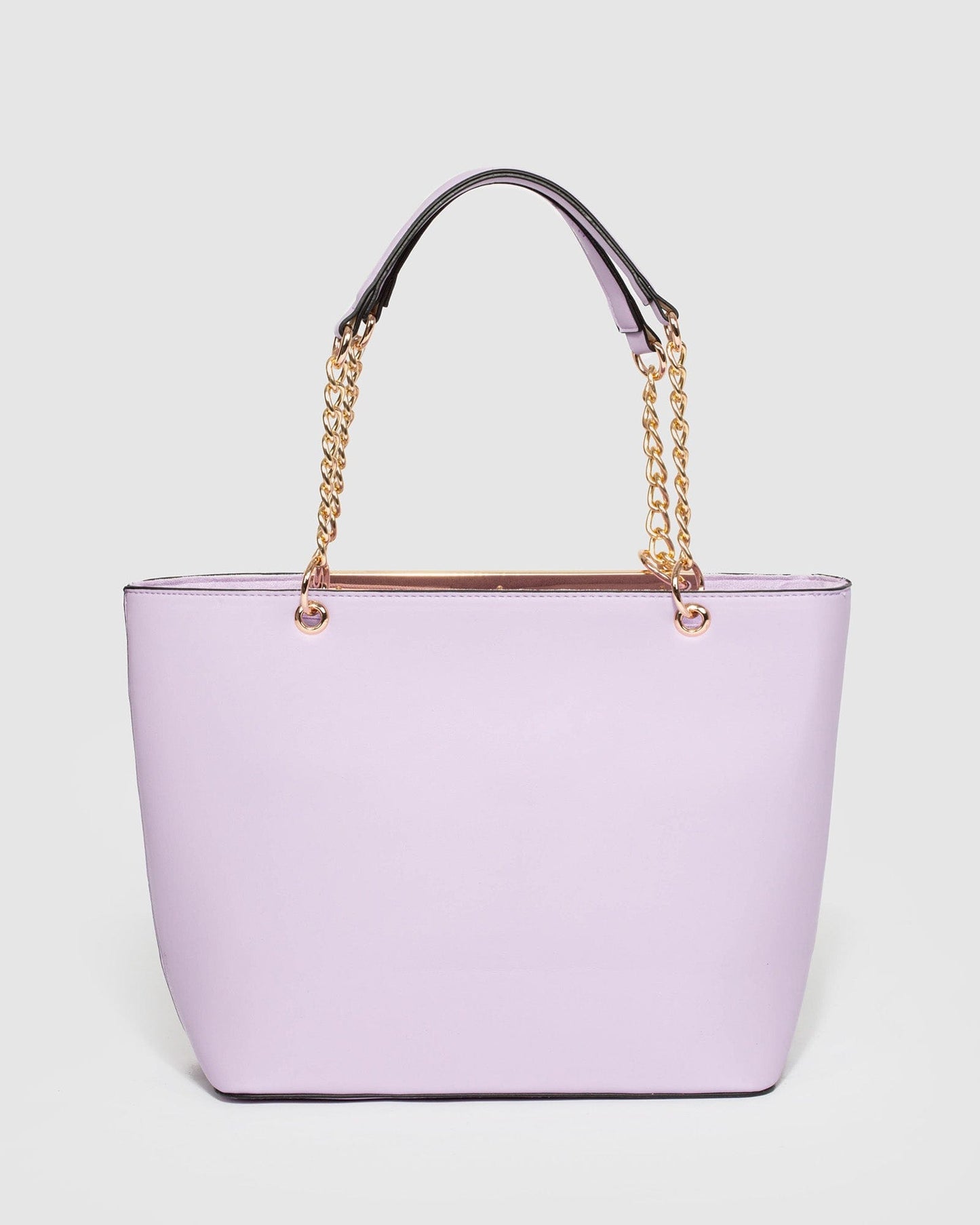 GROUP48 Makayla Panelled Tote Bag (Purple)