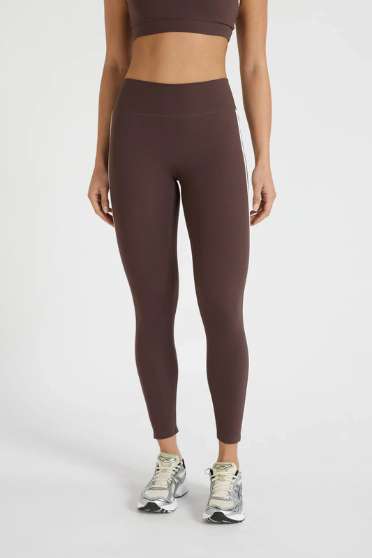 ALLFENIX CloudCore Contrast Stripe 7/8 Legging (Espresso)