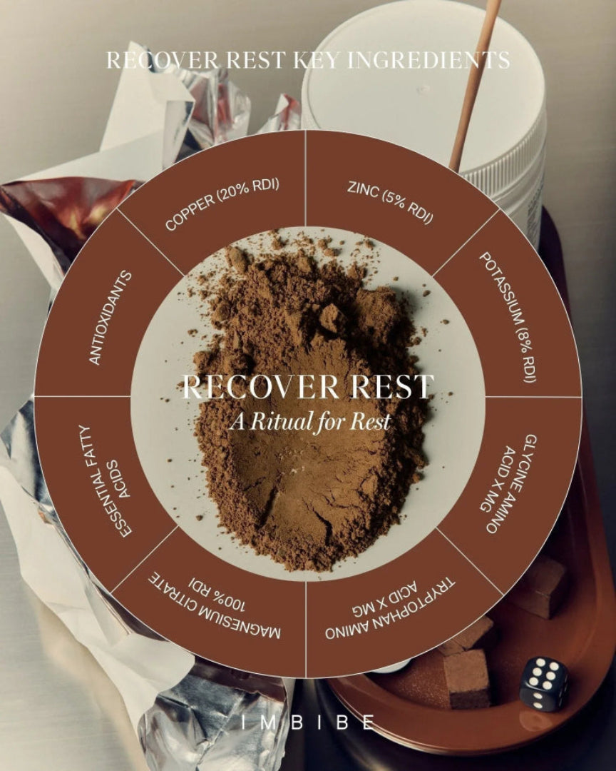 IMBIBE RECOVER REST