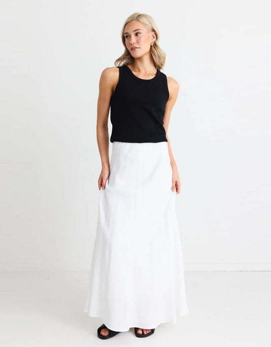 Cobble Rib Cutaway Tank - (Black)